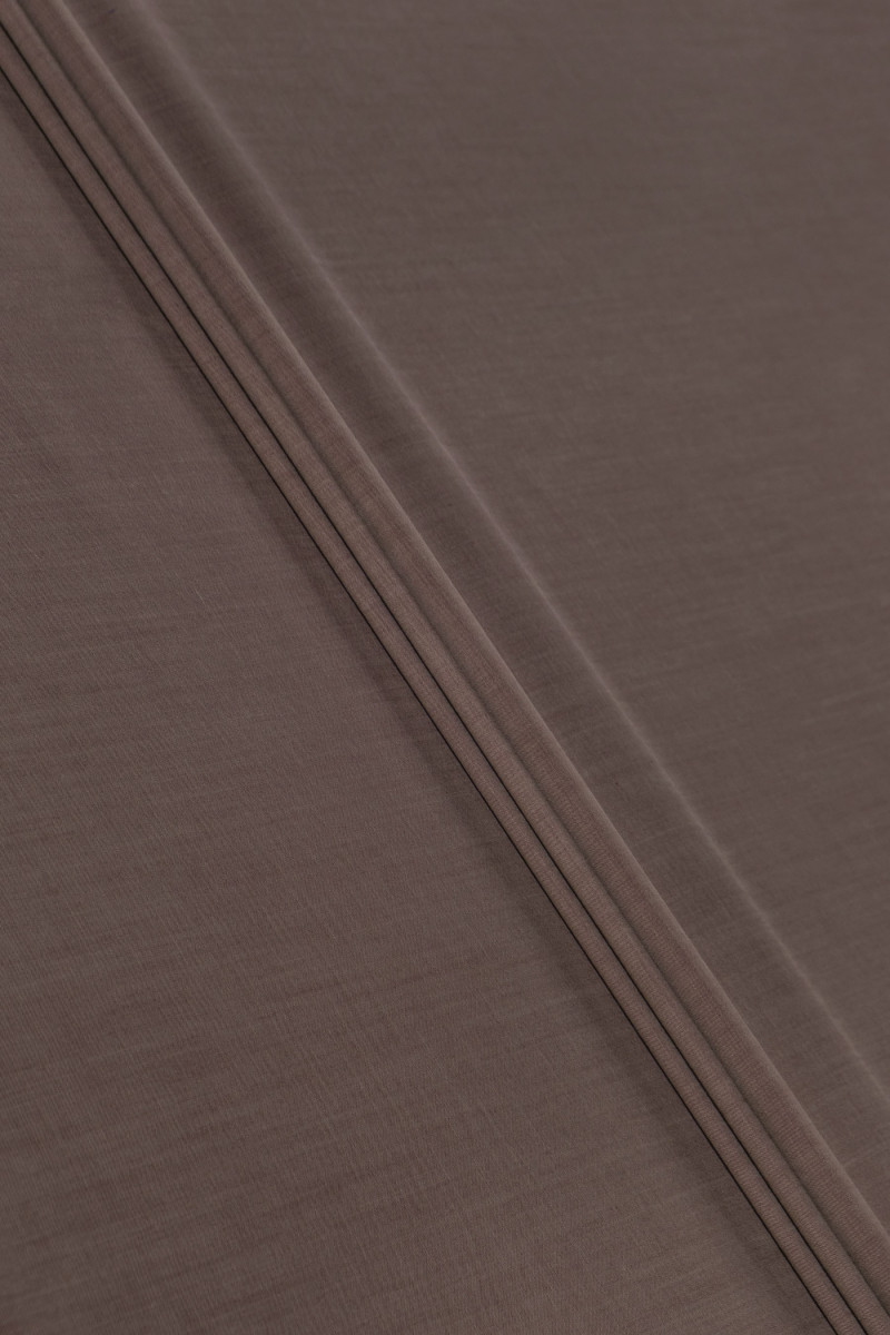 Wełna kostiumowa beż/brąz - dwuton KUPON 140cm