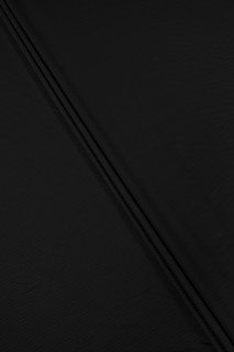 Striped costume wool - black