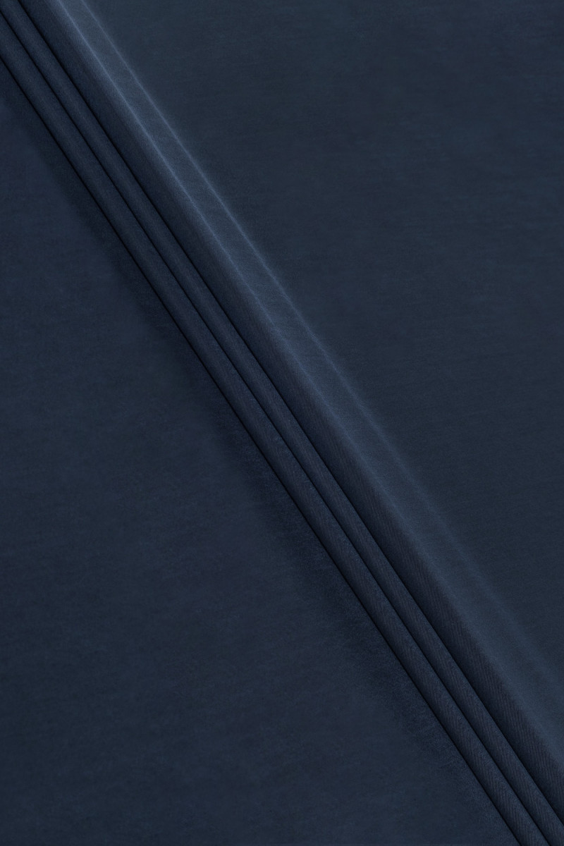 Kostýmová vlna - černá a tmavě modrá