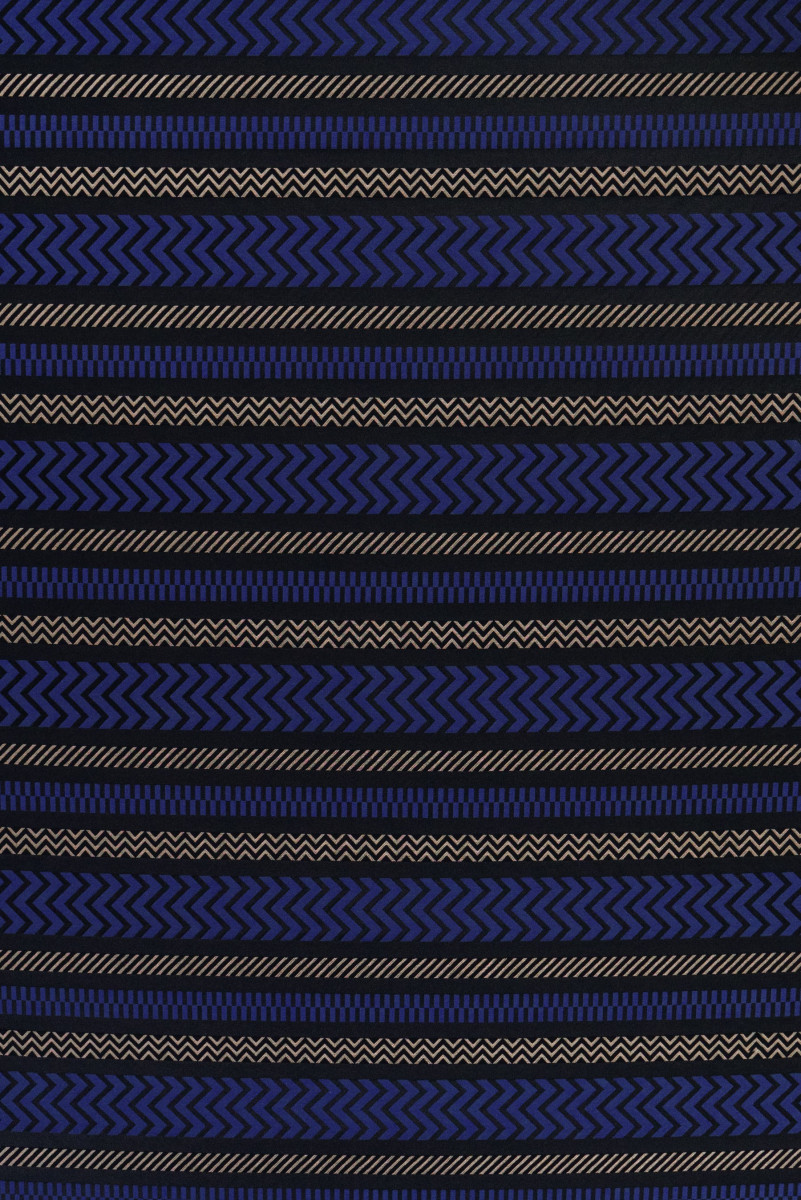 Rigato jacquard e zigzag COUPON 70 cm