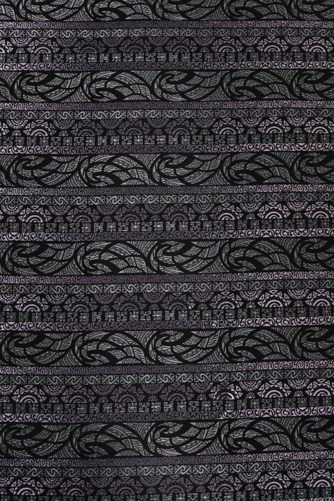 Striped oriental jacquard