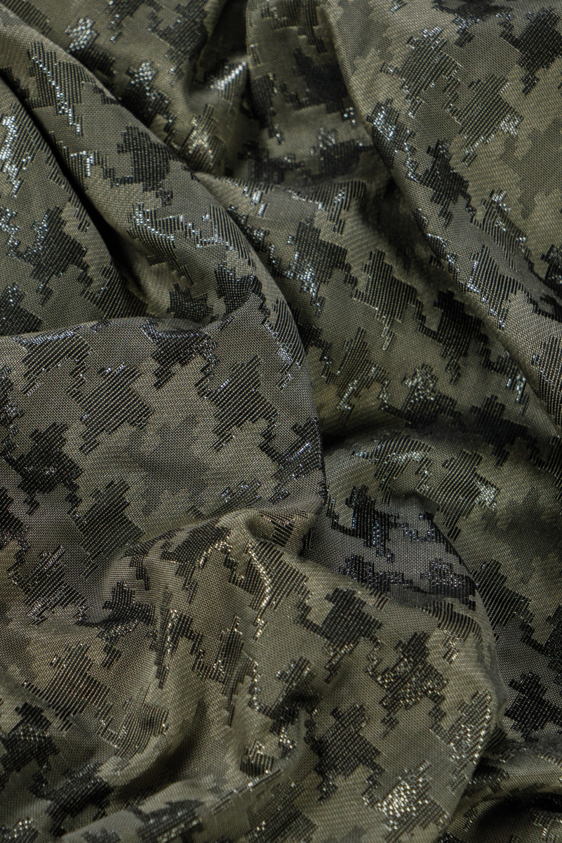 Jacquard tyúklábbal