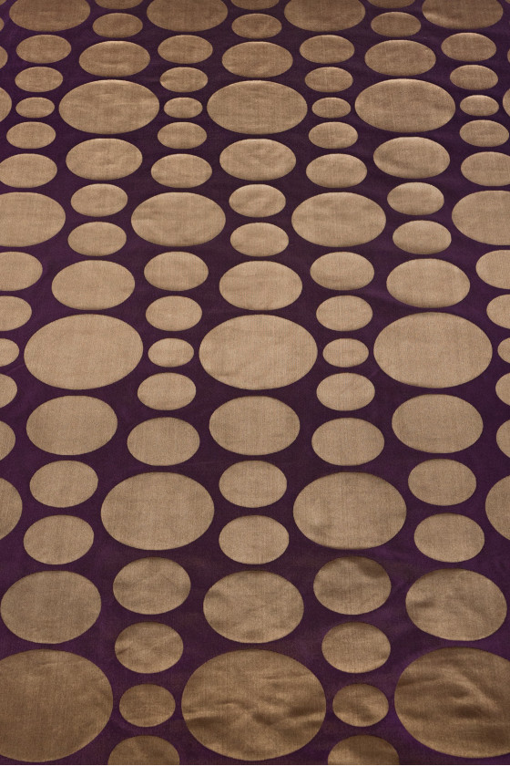 Taffetas de soie à pois - COUPON double face 110 cm