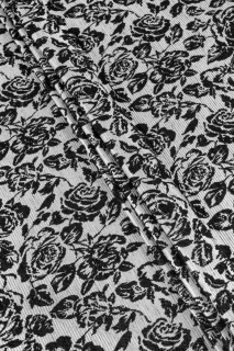 Jacquard con rosas