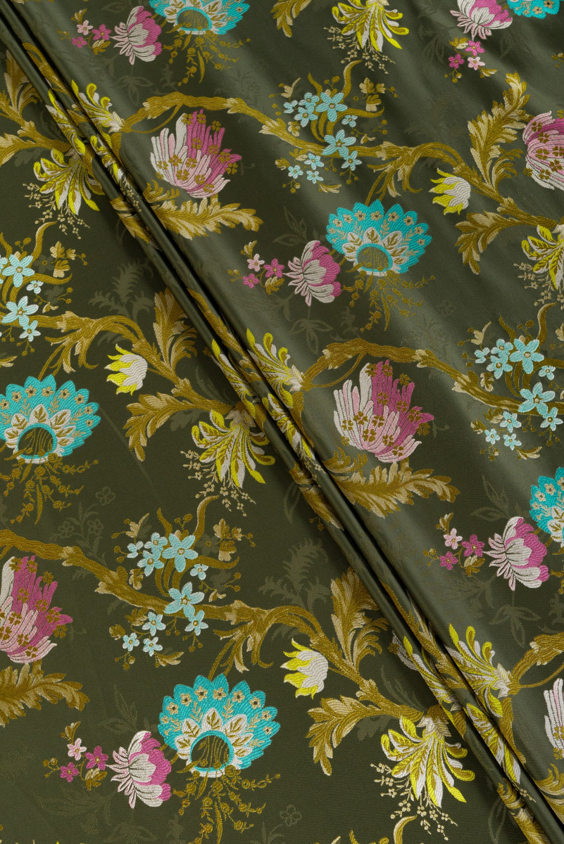 Jacquard in flowers