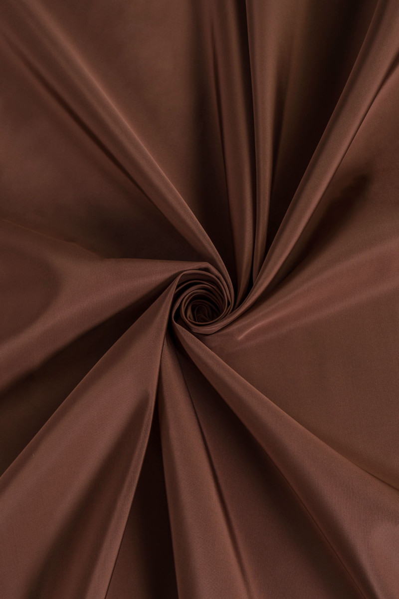 Taffeta silk brown