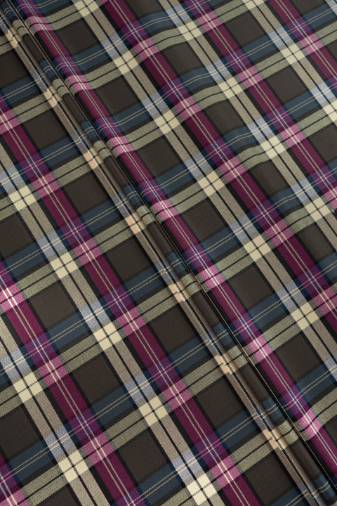 Checkered costume fabric