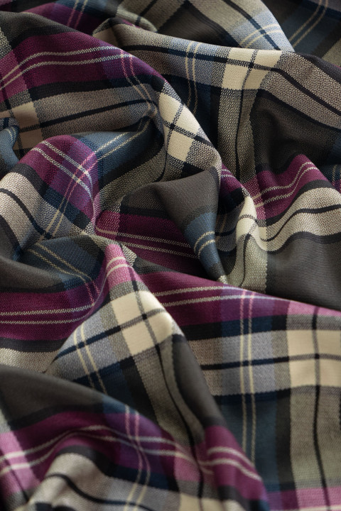 Checkered costume fabric