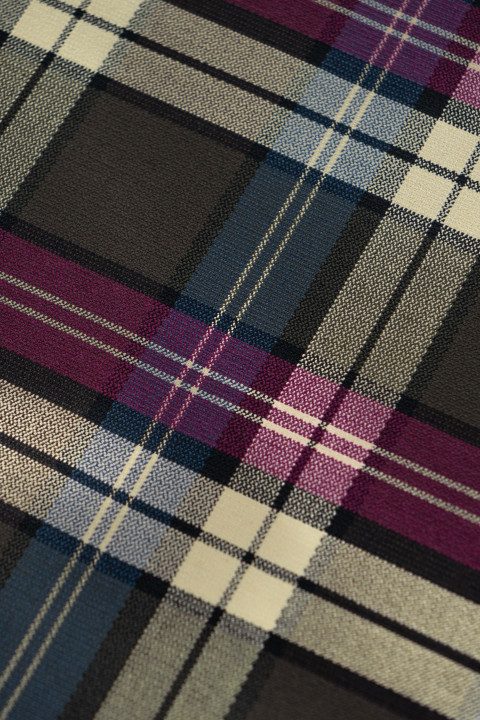 Checkered costume fabric