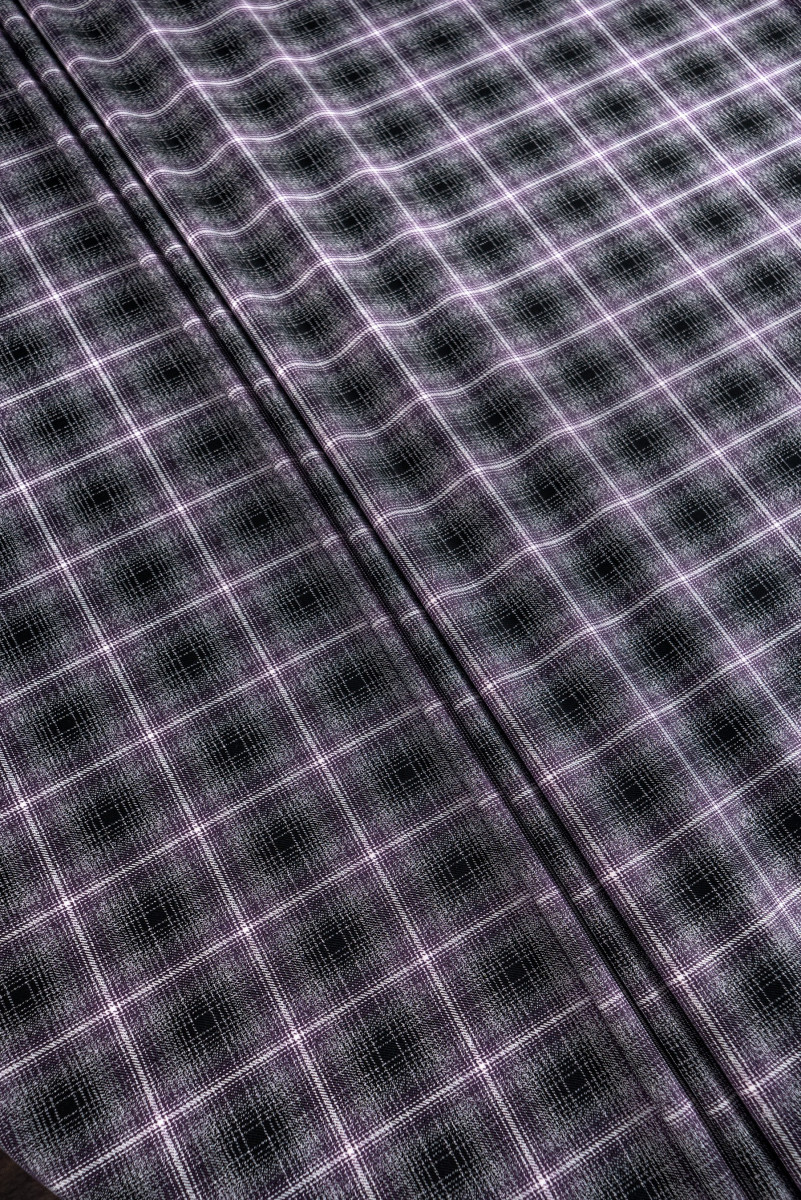 Checkered costume fabric
