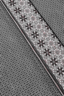 Jacquard geométrico - cupón