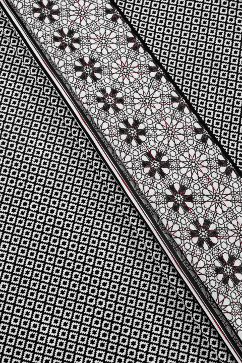 Żakard geometryczny - kupon