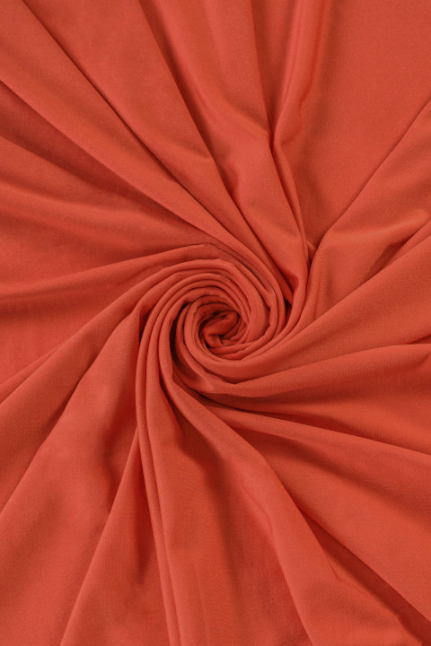 Lycra rayada roja