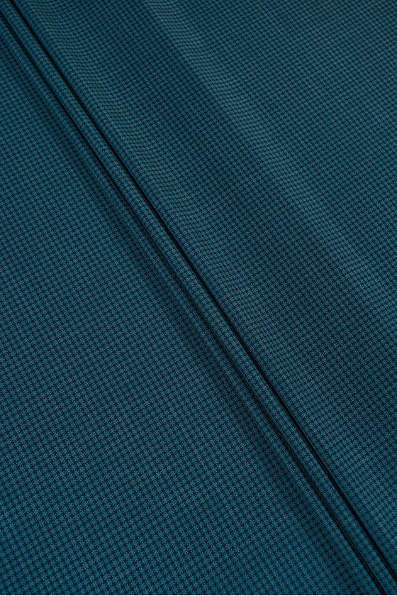 Wełna kostiumowa w krateczkę KUPON 170cm