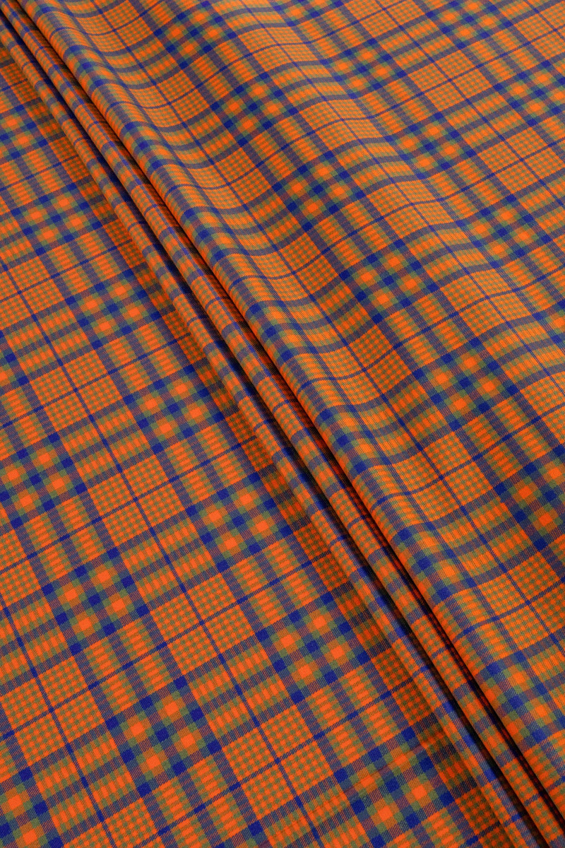 Checkered costume fabric