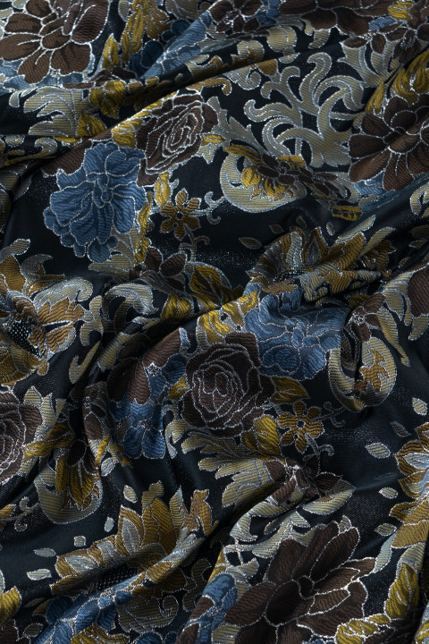 Jacquard in flowers