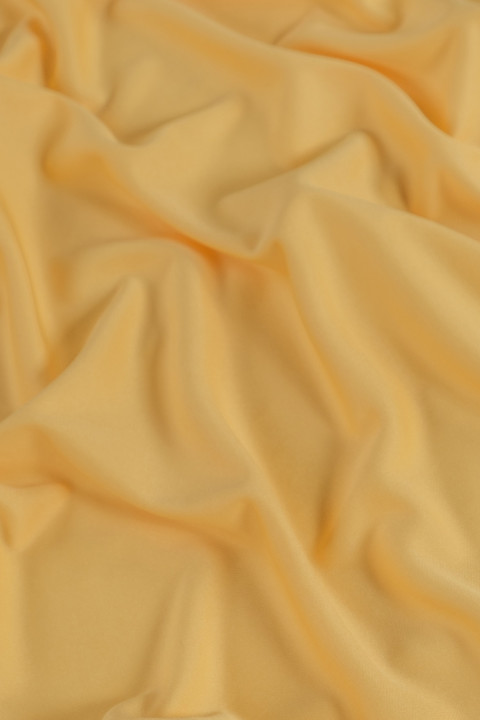 Yellow polyamide knitwear