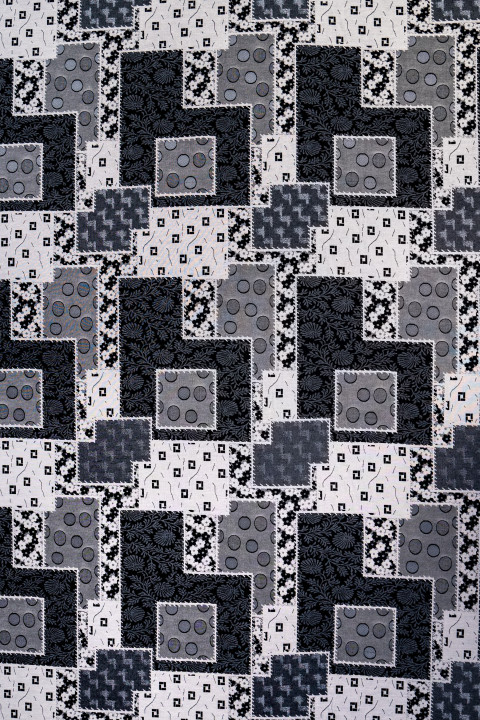 Jacquard patchwork