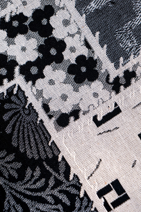 Patchwork jacquard