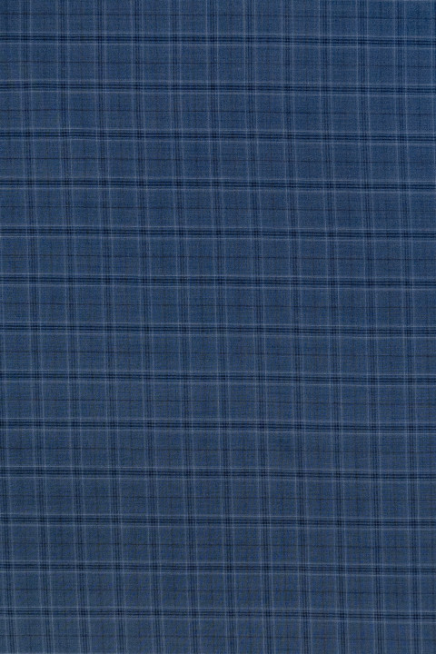 Checkered costume wool