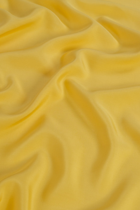 Cotton with silk yellow