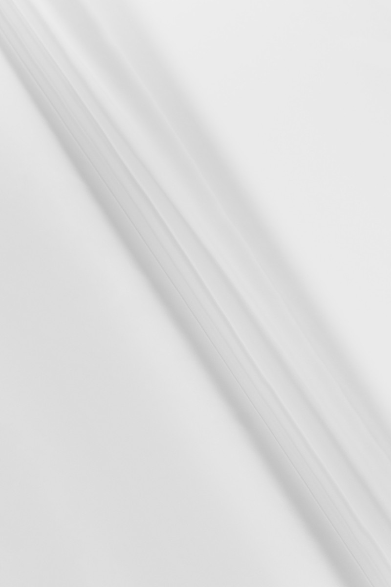 Cream silk satin COUPON 100 cm