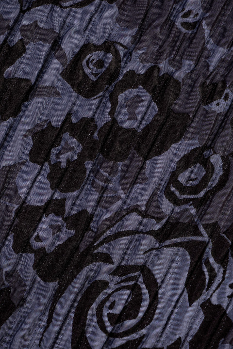 Jacquard notched in flowers