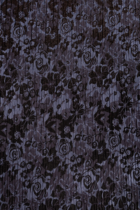 Jacquard notched in flowers