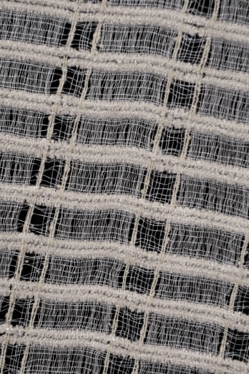 Ecru viskose mesh