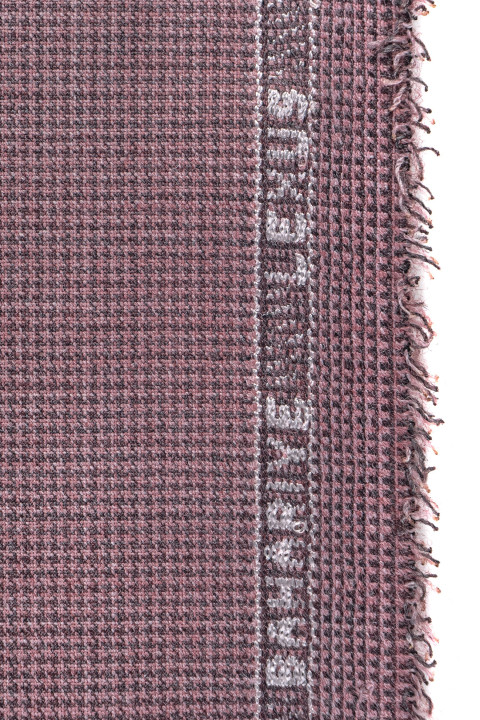Fine checkered costume wool