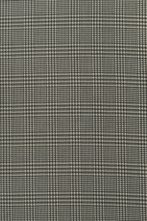 Plaid costume wool