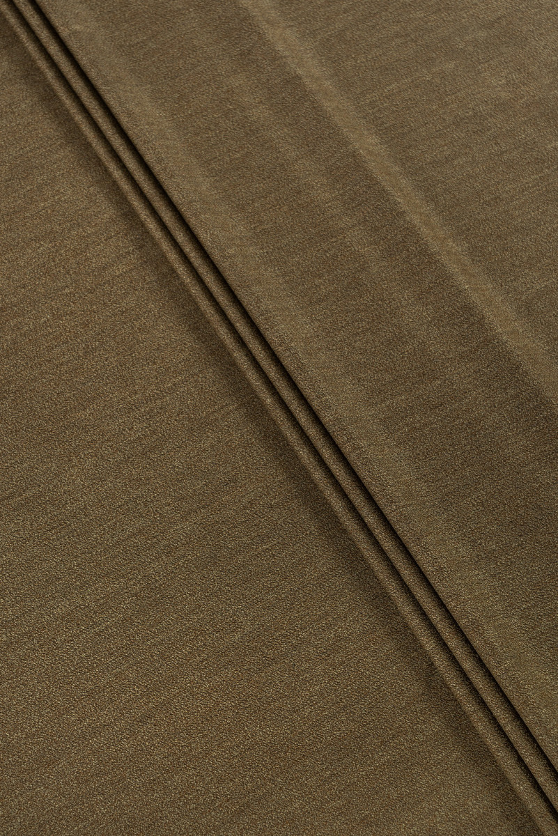 Traje de lana melange marrón