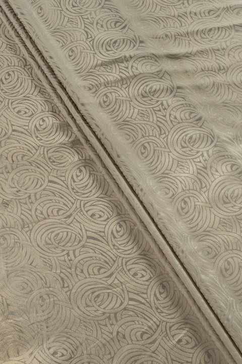 Jacquard beige-argent