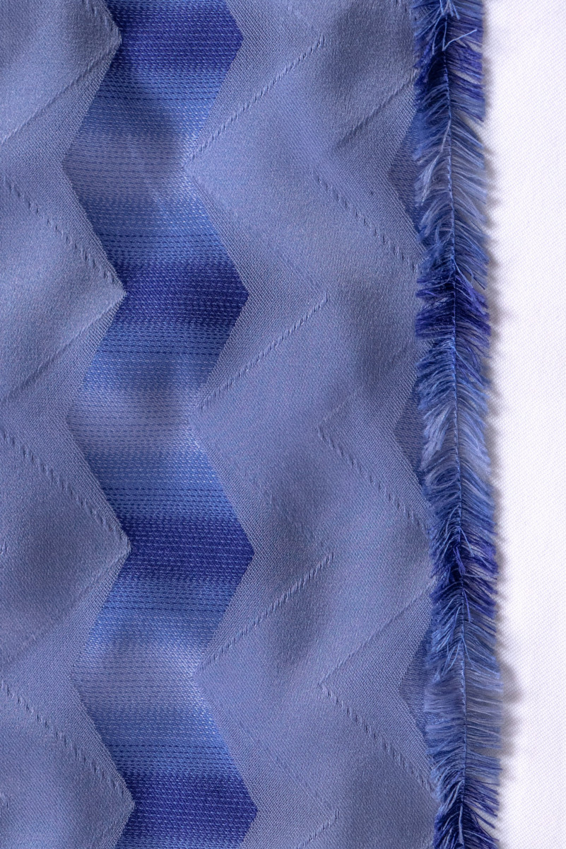 Zickzack-Taft lila COUPON 100cm