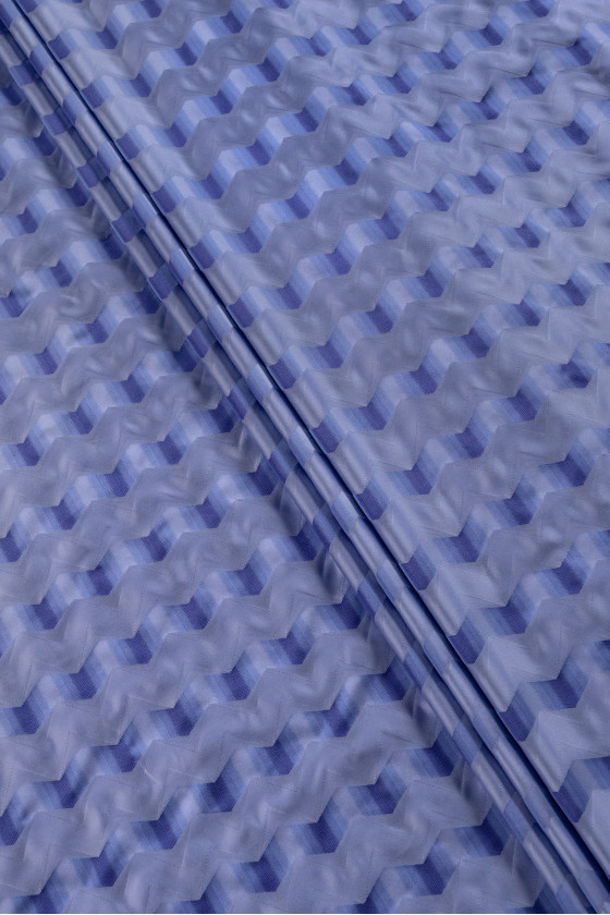 Zigzag taffeta purple...