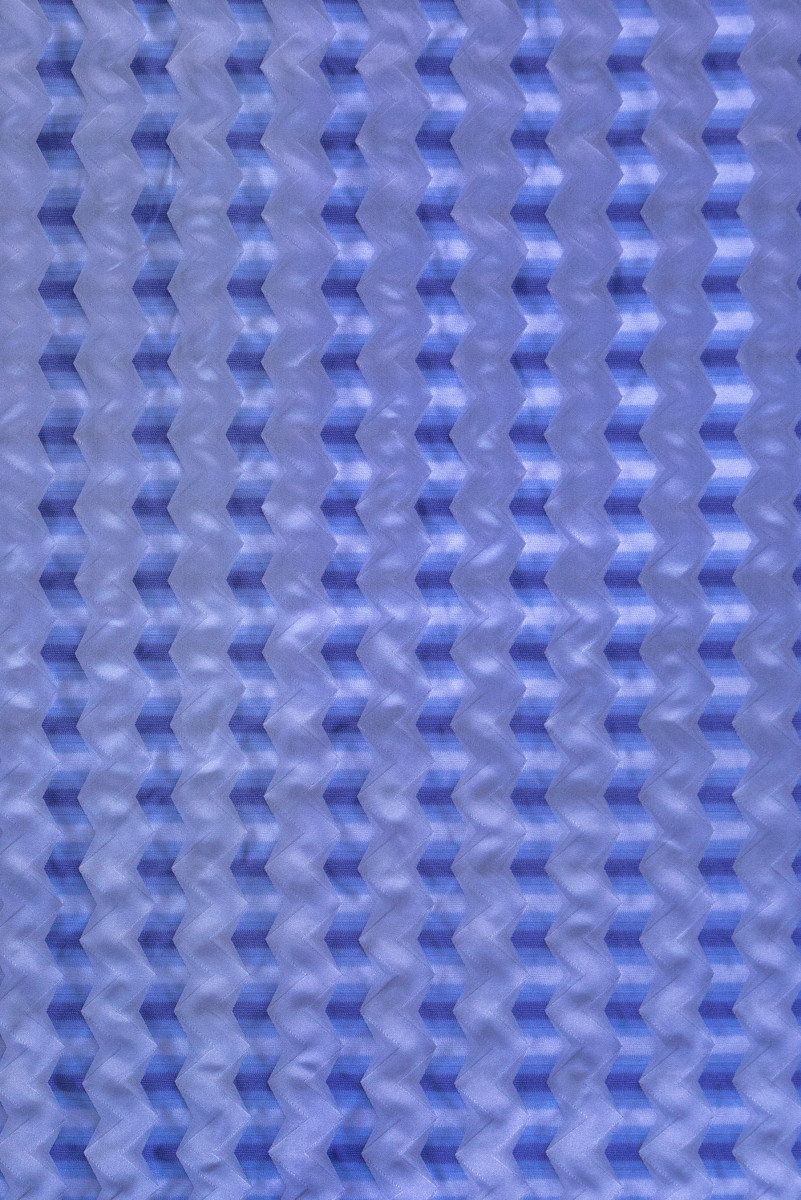 Kľukatý taft fialový KUPÓN 100cm