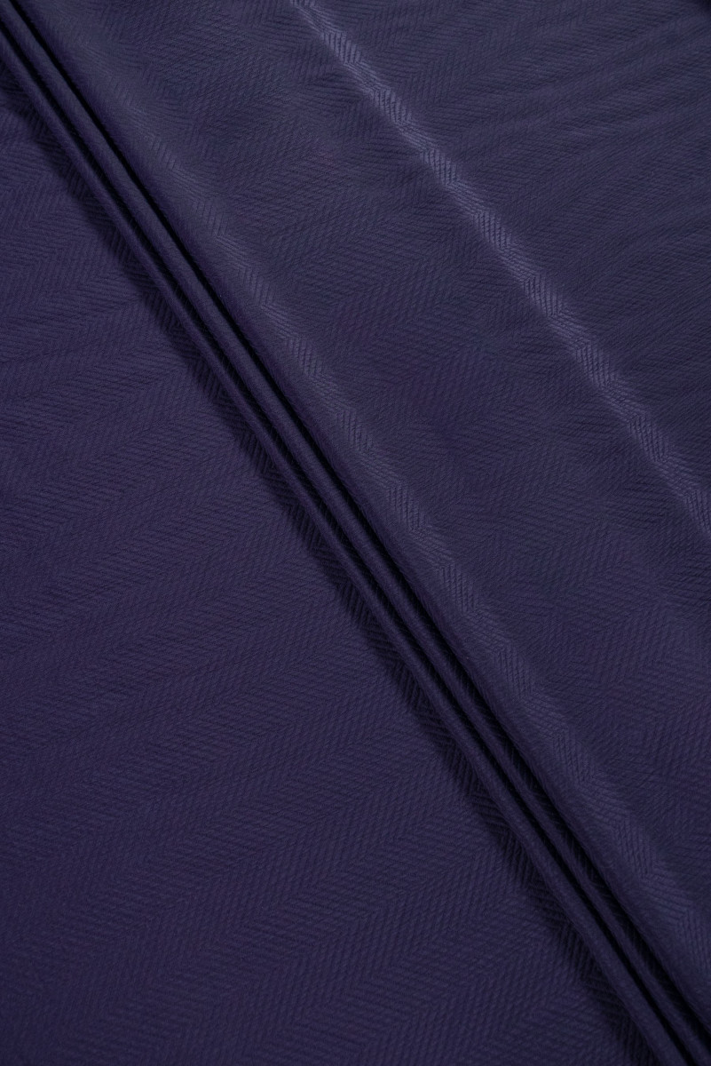 Jacquard fabric in herringbone - purple