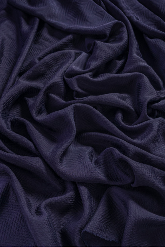 Jacquard fabric in herringbone - purple