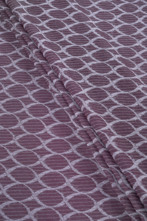 Sweater fabric in circles