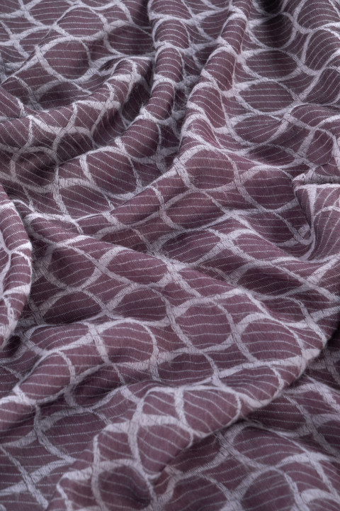 Sweater fabric in circles