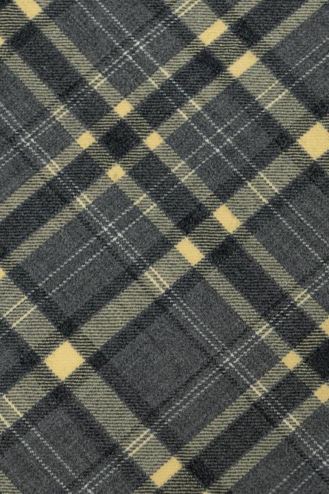 Checkered costume wool