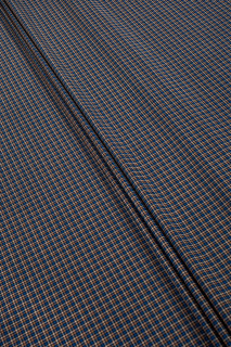 Laine de costume à carreaux