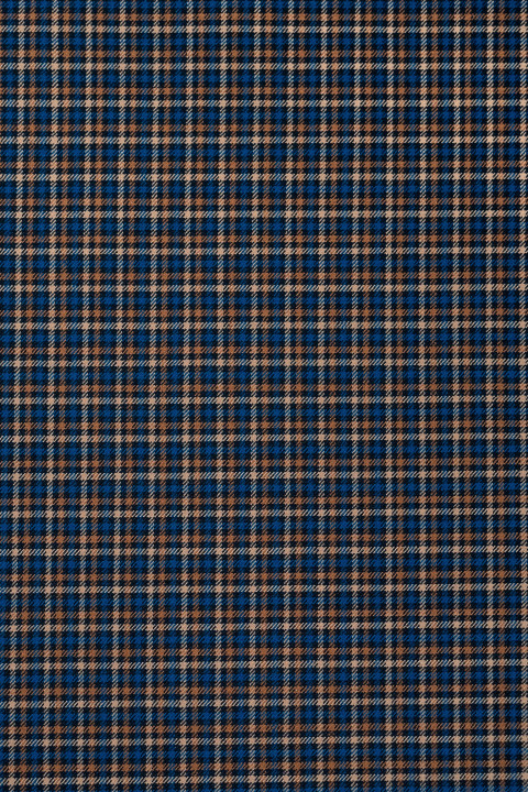 Checkered costume wool