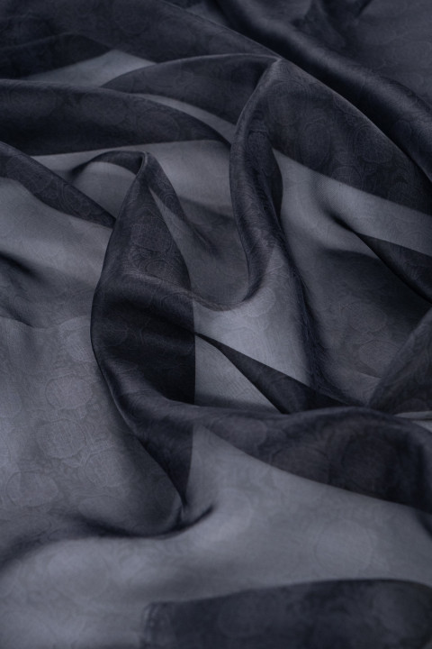 Silk organza in flowers