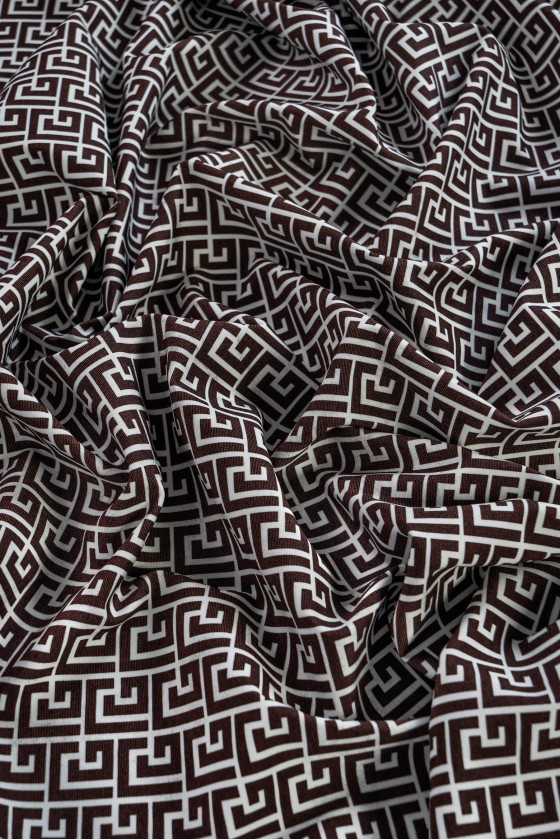 Jersey knitted fabric signed COUPON 100 cm