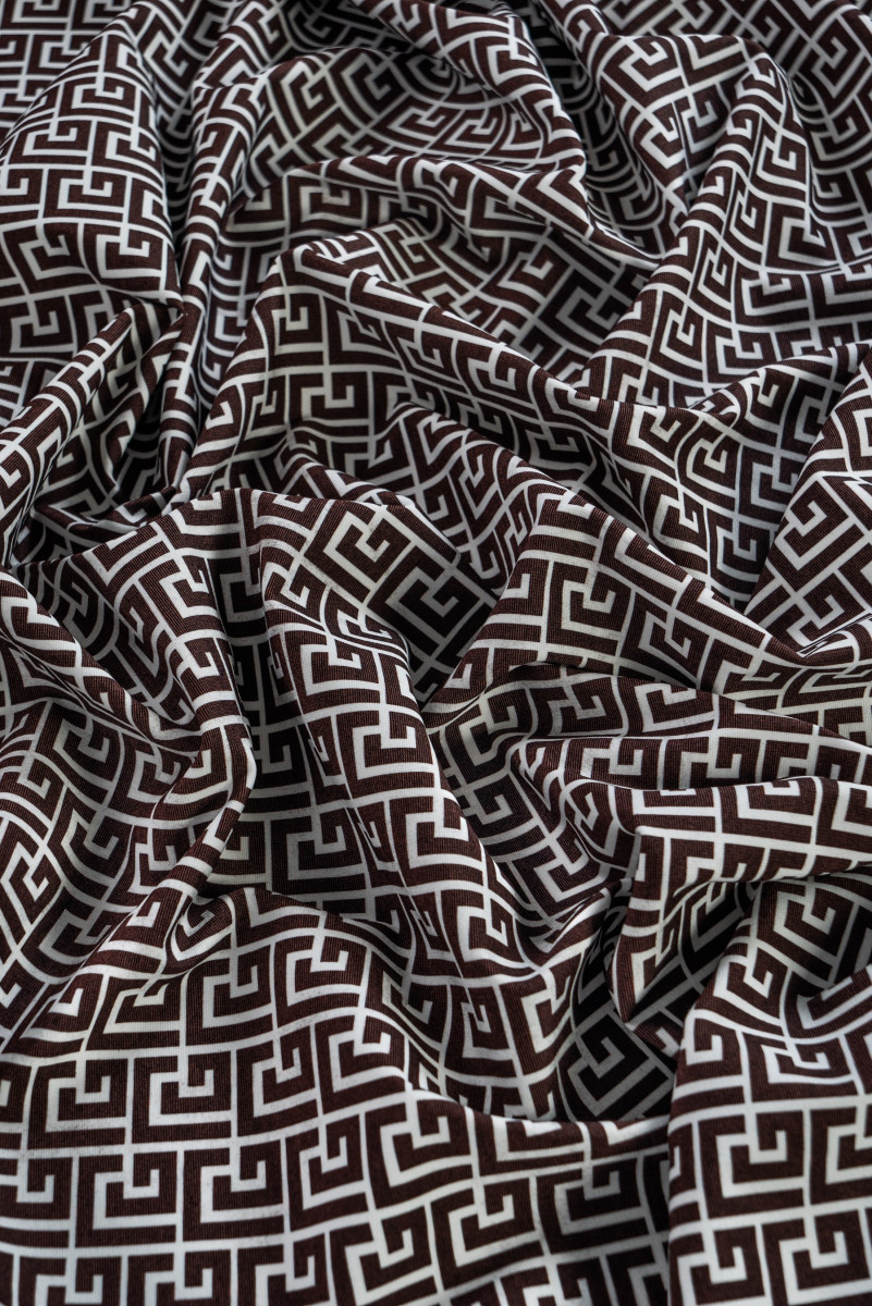 Jersey knitted fabric signed COUPON 100 cm