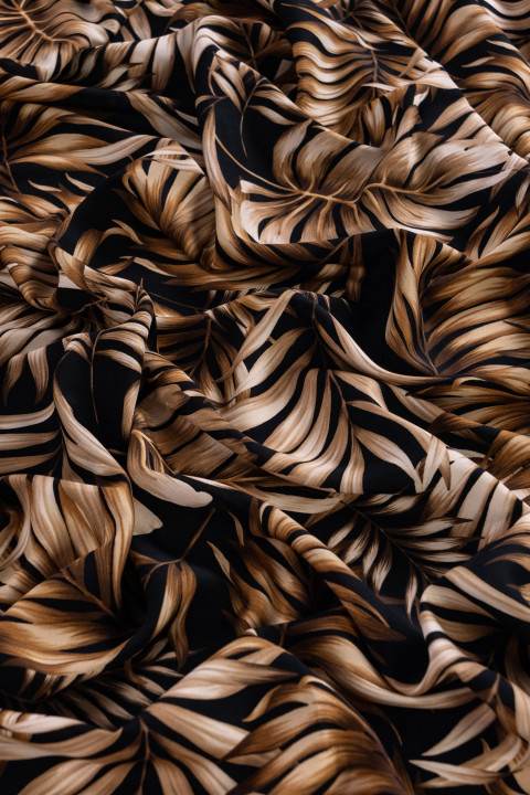 Viscose in leaves - black
