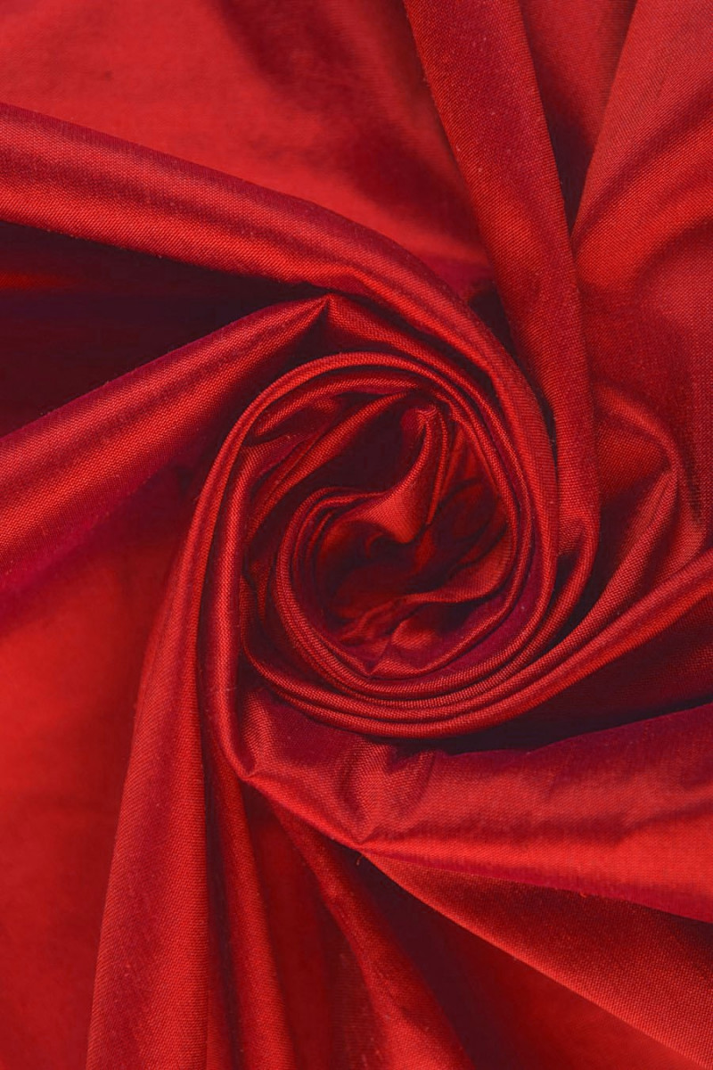 Shandong silk red