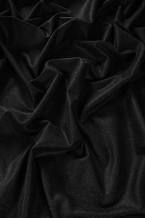 Jacket fabric black