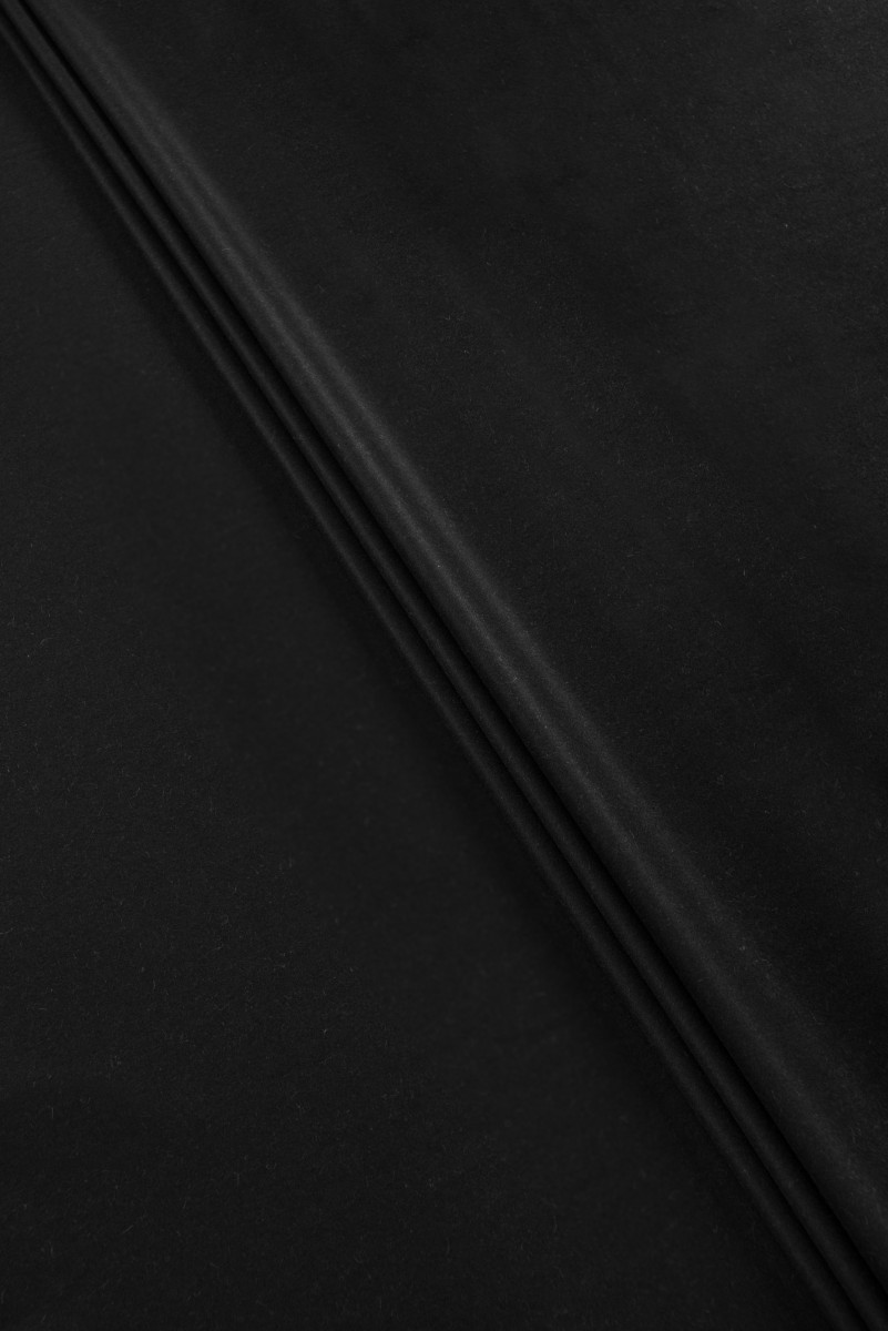 Чорна пальтова тканина